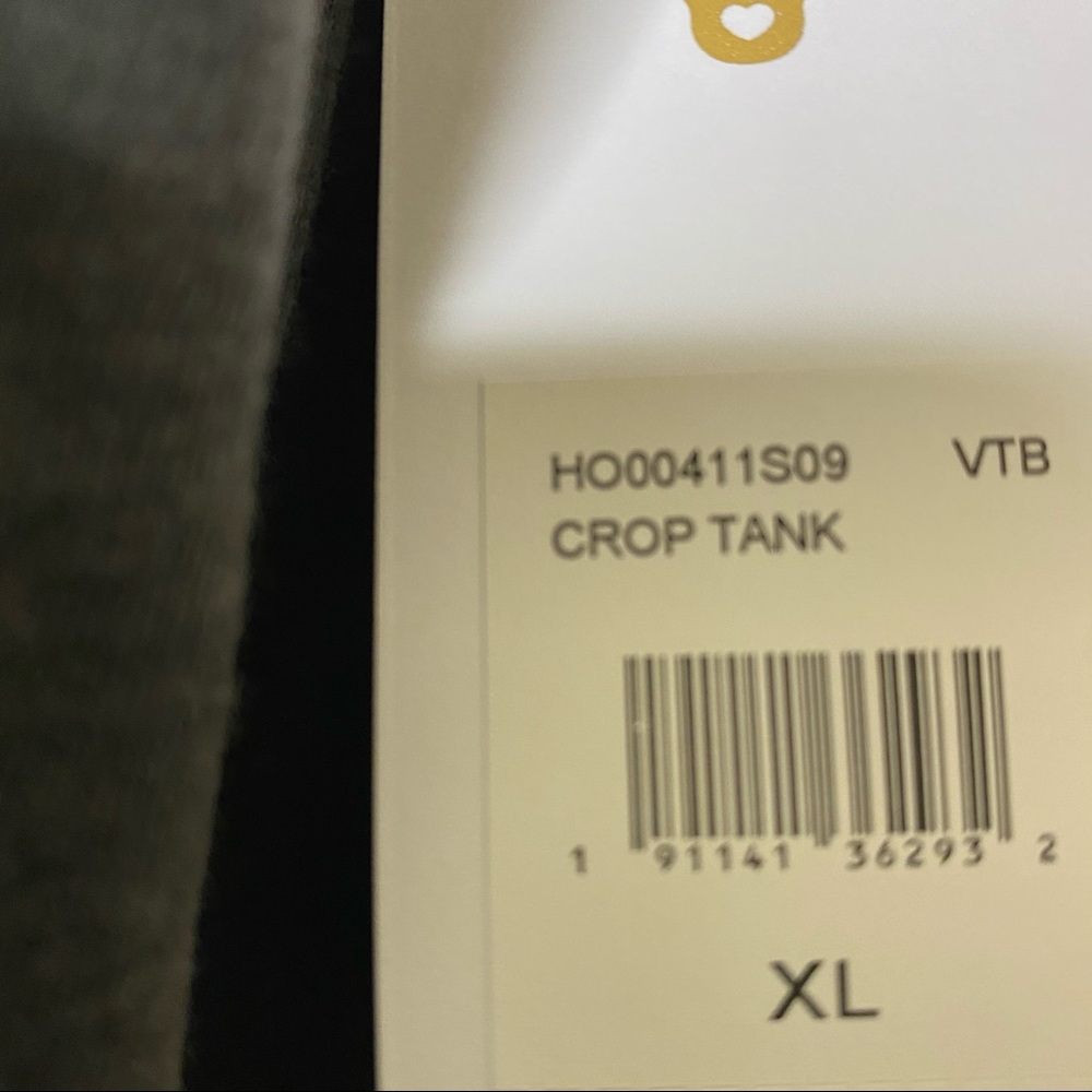 Spiritual Gangster Peace Love Light Crop Tank Top XL Graphic Yoga Tee Gray - Picture 6 of 9